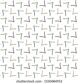Geometric ornamental vector pattern. Seamless design texture.