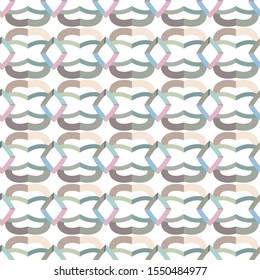 Geometric ornamental vector pattern. Seamless design texture.
