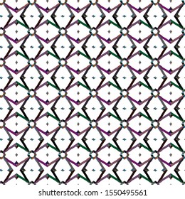 Geometric ornamental vector pattern. Seamless design texture.