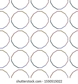 Geometric ornamental vector pattern. Seamless design texture.