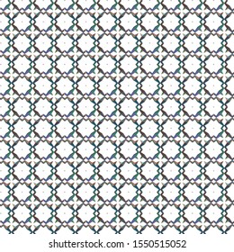 Geometric ornamental vector pattern. Seamless design texture.