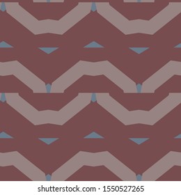 Geometric ornamental vector pattern. Seamless design texture.