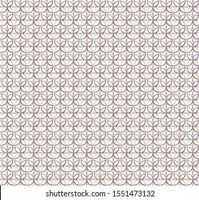 Geometric ornamental vector pattern. Seamless design texture.