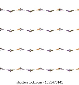 Geometric ornamental vector pattern. Seamless design texture.