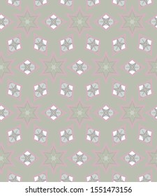 Geometric ornamental vector pattern. Seamless design texture.