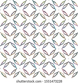 Geometric ornamental vector pattern. Seamless design texture.