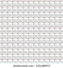 Geometric ornamental vector pattern. Seamless design texture.