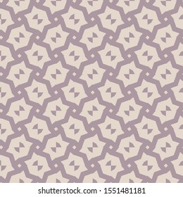 Geometric ornamental vector pattern. Seamless design texture.