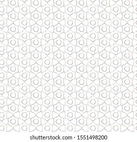 Geometric ornamental vector pattern. Seamless design texture.