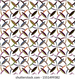 Geometric ornamental vector pattern. Seamless design texture.