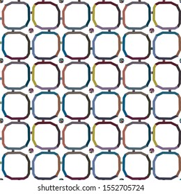 Geometric ornamental vector pattern. Seamless design texture.