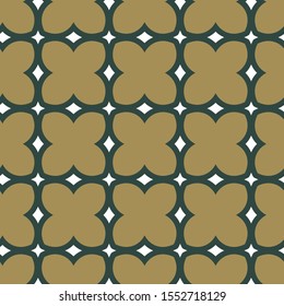 Geometric ornamental vector pattern. Seamless design texture.