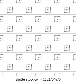 Geometric ornamental vector pattern. Seamless design texture.