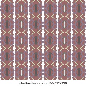 Geometric ornamental vector pattern. Seamless design texture.