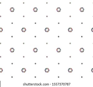Geometric ornamental vector pattern. Seamless design texture.