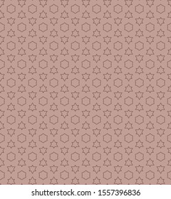 Geometric ornamental vector pattern. Seamless design texture.