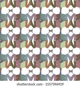 Geometric ornamental vector pattern. Seamless design texture.