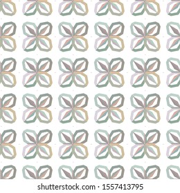 Geometric ornamental vector pattern. Seamless design texture.