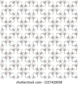 Geometric ornamental vector pattern. Seamless design texture.