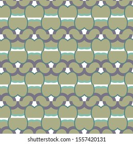 Geometric ornamental vector pattern. Seamless design texture.