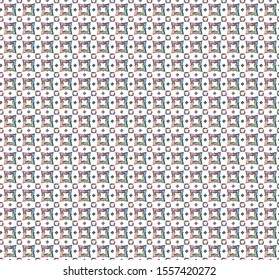 Geometric ornamental vector pattern. Seamless design texture.