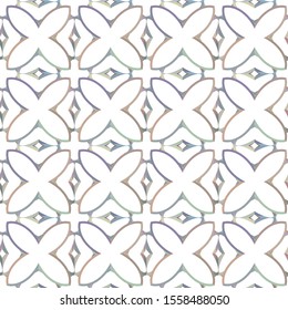 Geometric ornamental vector pattern. Seamless design texture.