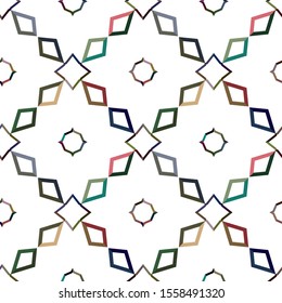 Geometric ornamental vector pattern. Seamless design texture.