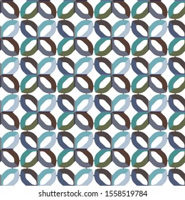 Geometric ornamental vector pattern. Seamless design texture.