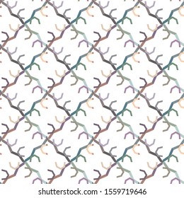 Geometric ornamental vector pattern. Seamless design texture.