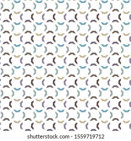 Geometric ornamental vector pattern. Seamless design texture.
