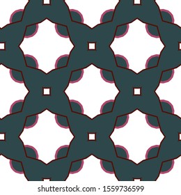 Geometric ornamental vector pattern. Seamless design texture.