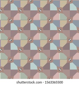 Geometric ornamental vector pattern. Seamless design texture.