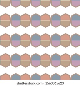 Geometric ornamental vector pattern. Seamless design texture.