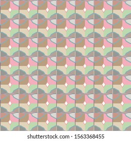 Geometric ornamental vector pattern. Seamless design texture.