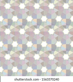 Geometric ornamental vector pattern. Seamless design texture.