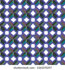 Geometric ornamental vector pattern. Seamless design texture.