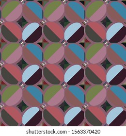 Geometric ornamental vector pattern. Seamless design texture.