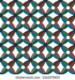Geometric ornamental vector pattern. Seamless design texture.
