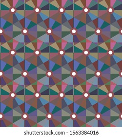 Geometric ornamental vector pattern. Seamless design texture.