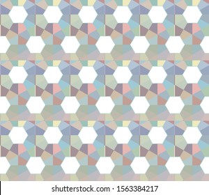 Geometric ornamental vector pattern. Seamless design texture.