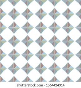 Geometric ornamental vector pattern. Seamless design texture.