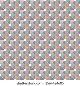 Geometric ornamental vector pattern. Seamless design texture.