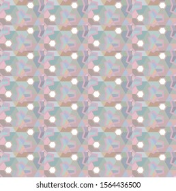 Geometric ornamental vector pattern. Seamless design texture.