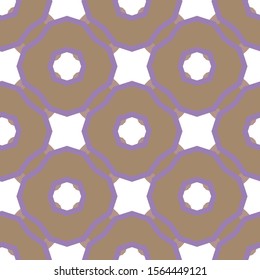 Geometric ornamental vector pattern. Seamless design texture.