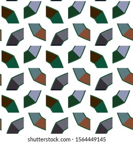 Geometric ornamental vector pattern. Seamless design texture.