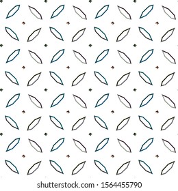 Geometric ornamental vector pattern. Seamless design texture.