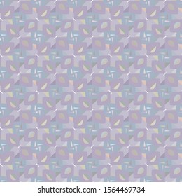 Geometric ornamental vector pattern. Seamless design texture.