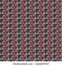 Geometric ornamental vector pattern. Seamless design texture.