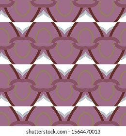 Geometric ornamental vector pattern. Seamless design texture.