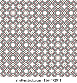Geometric ornamental vector pattern. Seamless design texture.